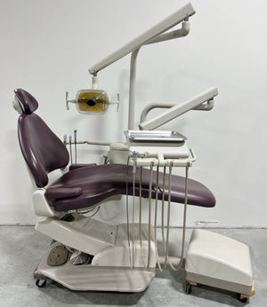 ADEC 1040 Dental Chair, Delivery Unit with Light & Asst’s Pkg. Clean!