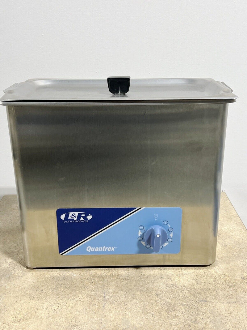 L&R Quantrex Ultrasonic Instrument Ultrasonic Cleaner. Very Clean & Po