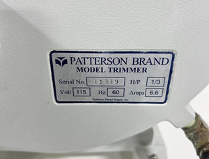 Patterson Brand / Ray Foster 10" Dental Model Trimmer s/n 11379 - HUBdental.com