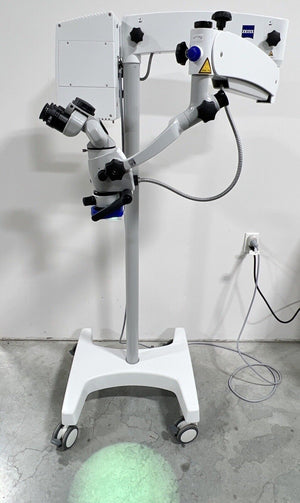Carl Zeiss OPMI Pico Dental Microscope With Stand - LED Lightly Used. Excellent! - HUBdental.com