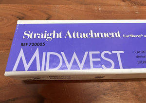 Dentsply Midwest Dental Straight Attachment  for Shorty/Rhino Motors #720005 NIB