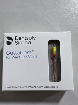 Dentsply Sirona GuttaCore WaveOne Gold Core Obturators-5 Packs-  Small - HUBdental.com
