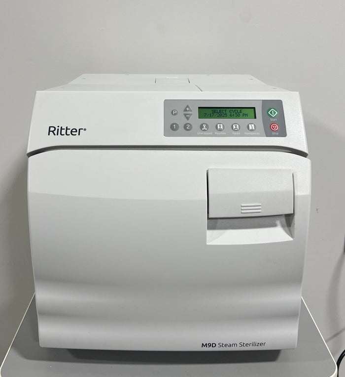 Midmark/Ritter M9D Autoclave Steam Sterilizer  ****LOW Cycles 1219. Very Clean!