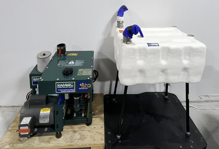 RamVac Bulldog QT 1 Dental Vacuum  System with Tank. Clean & Powerful.