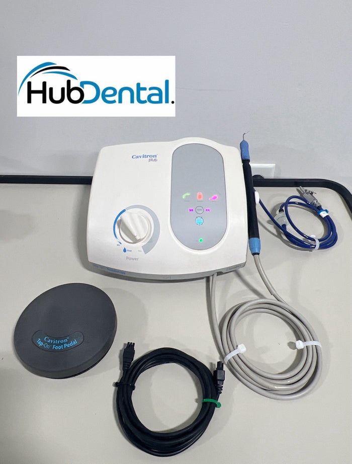 Dentsply Cavitron Plus Gen-136 Ultrasonic Dental Scaler, Tap-On Foot Pedal NICE!