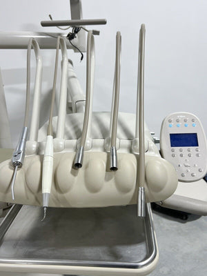 ADEC 511 Dental Chair with ADEC 533 Delivery Unit Piezo Scaler, FO & Asst's Pkg