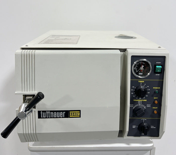 Tuttnauer 2340M Steam Sterilizer Autoclave. Clean!!