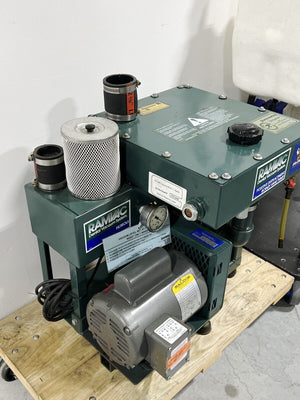 RamVac Bulldog QT 1 Dental Vacuum  System with Tank. Clean & Powerful. - HUBdental.com