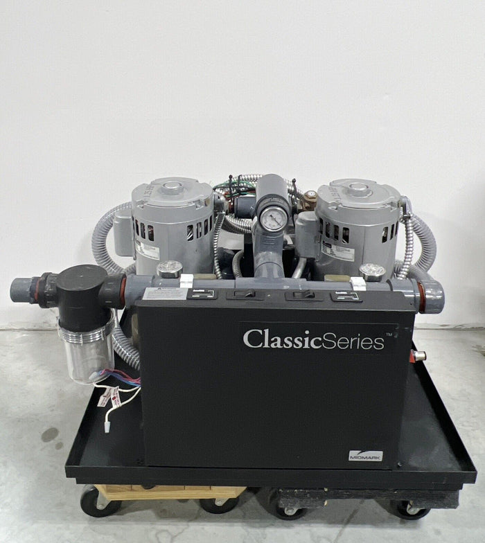 Midmark CV6R Dental Vacuum Pump 2 X 1.25HP Pumps ***Clean & Powerful!!!!