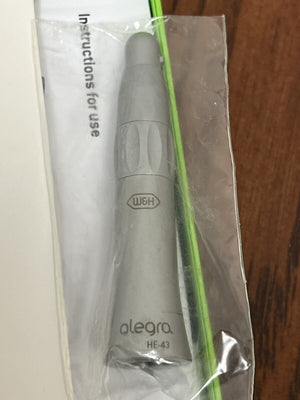 W&H ADEC HE-43 Alegra Straight Nose Cone Attachment Handpiece