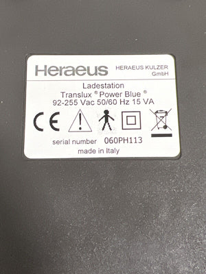 Heraeus Kulzer GmbH LADESTATION Translux Power BLUE Curing Light 92-255