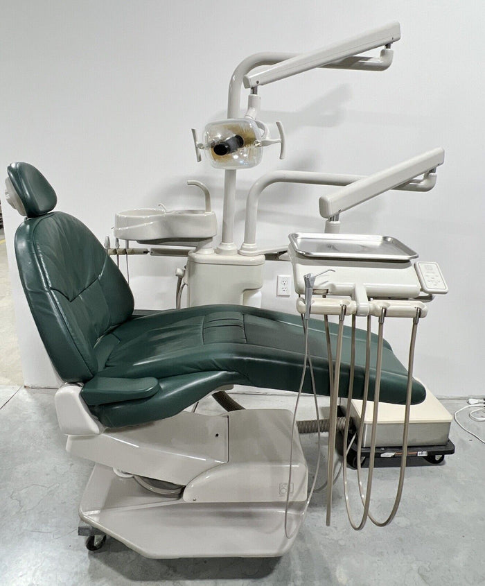 ADEC 1040 Dental Chair, Delivery Unit with Cuspidor, Light & Asst’s Pkg. Clean!