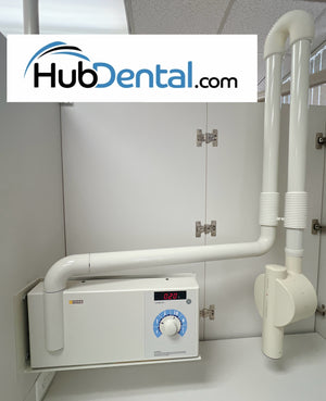 Sirona Heliodent DS Dental System with Center Cabinet Mount. S/n 35660  Nice! Clean! - HUBdental.com