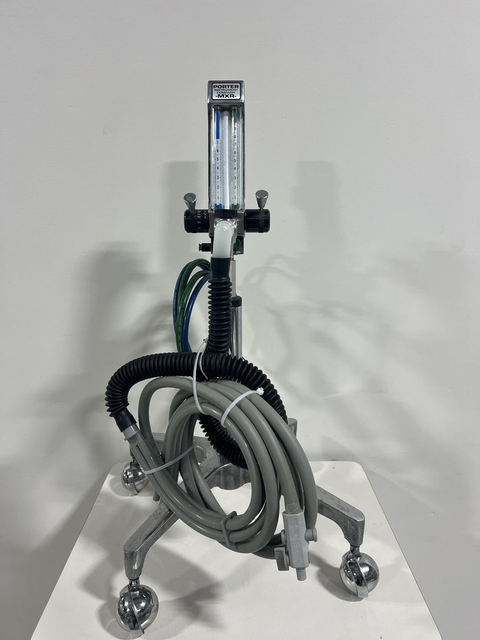Porter MXR 2000 Dental Dentistry Nitrous N2O Flowmeter Conscious Sedation Unit