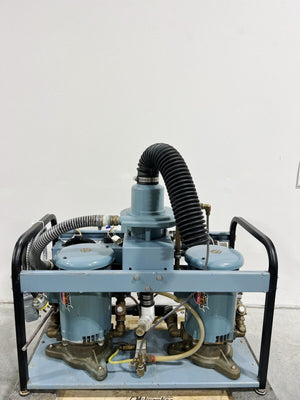 Air Techniques 50H Dental Vacuum Pump System Dual Heads - 2 hp. Clean & Powerful - HUBdental.com