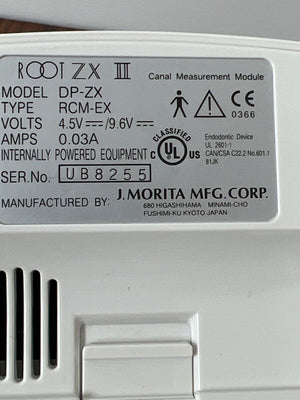 Genuine J. Morita Root ZX ll Dental Apex Locator Endo Root Canal Finder - HUBdental.com