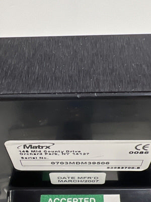 Matrx MDM Nitrous Oxide Flowmeter W/ 4 Tank Stand - HUBdental.com