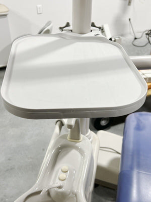 Post Mounted Dental Tray by Zirc - Light Grey - HUBdental.com