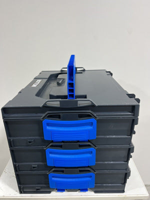 Sortimo L-Boxx Expandable Professional Tool Box 3 Drawers - HUBdental.com