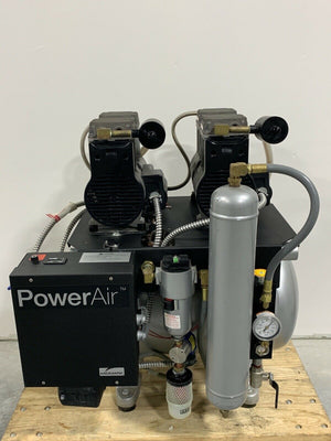 Midmark Power Air P22 Oil-Less Dental Air Compressor. S/n V896260 - HUBdental.com