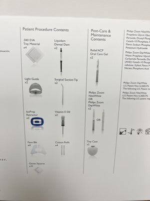 NEW, PHILIPS Zoom! Chairside Light Activated Whitening Kit 2 Patients Exp 11/24 - HUBdental.com