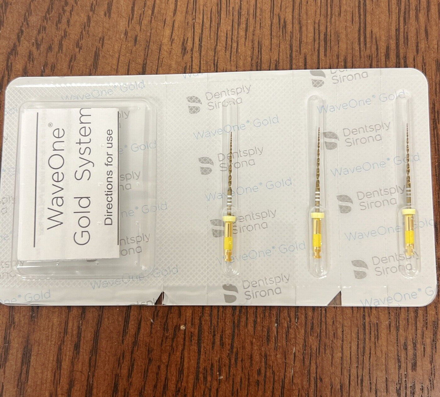 Waveone Gold Dentsply Sirona Dental WaveOne Gold 25mm Small Yellow Endodontic Files ...