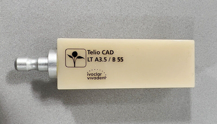 Telio Cad LT A3.5 / B 55 dental Block Bridging Crowns Blocks Ivoclar Vivadent