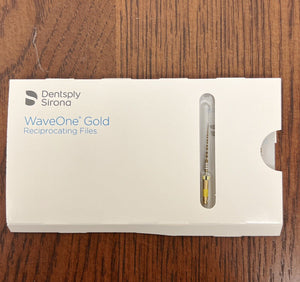 Dentsply Sirona Dental WaveOne Gold 25mm Small Yellow Endodontic Files 3/pkg - HUBdental.com