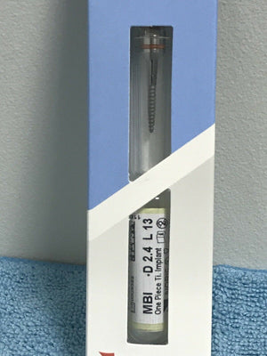 Dental Implant Noris Medical Mini Ball Ti MBI D 2.4 L 13 #NM-V2413 - HUBdental.com