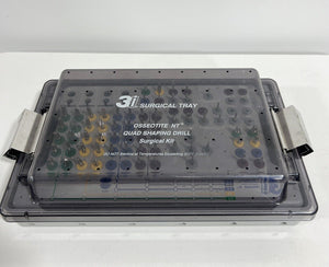 3i Dental Surgical Tray Osseotite NT Quad Shaping Drill Surgical Kit - HUBdental.com