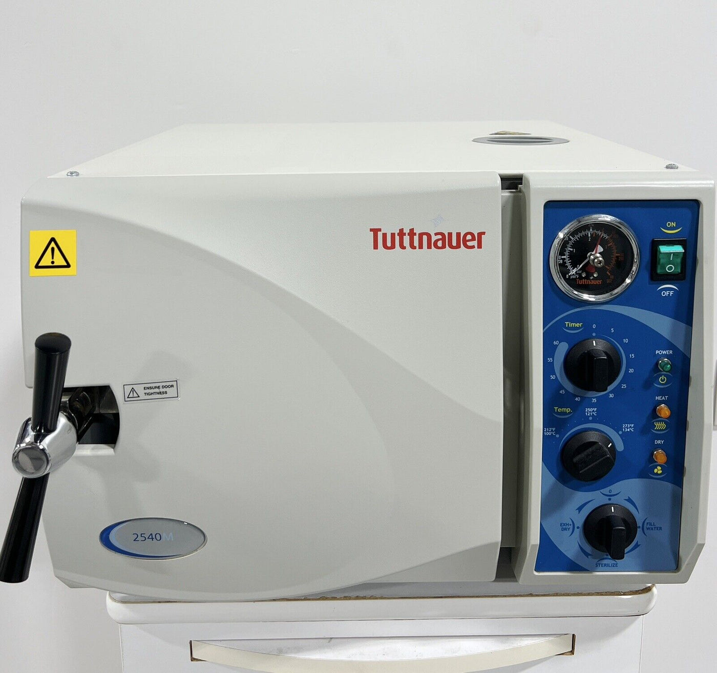 Tuttnauer 2540M Autoclave Sterilizer 10” Chamber S/n 17012357 ***Clean