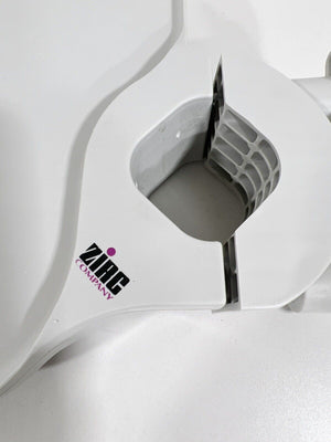 Post Mounted Dental Tray by Zirc - Light Grey - HUBdental.com