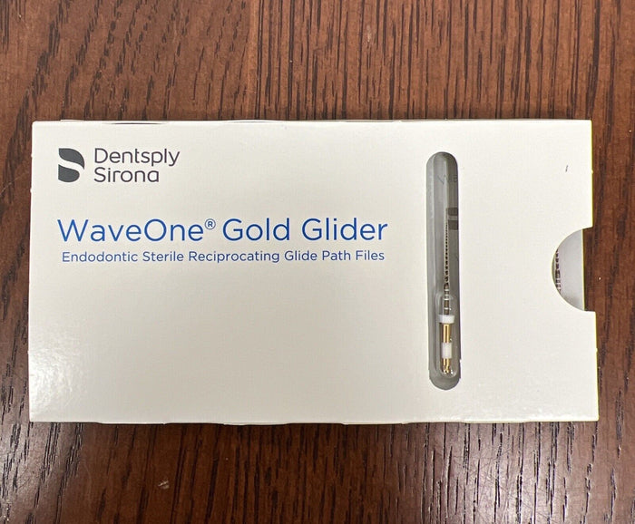 Dentsply Sirona Dental WaveOne Gold 25mm Glider 15.02 Endodontic Files 3/pkg